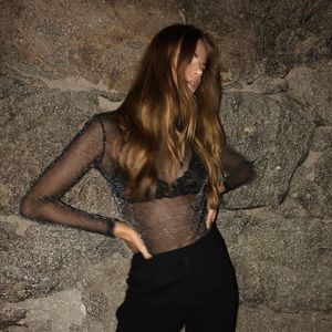 LF Gray Glittery Long Sleeve Shirt